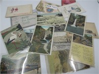 Lot of 17 Early Postcards