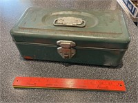 Vintage Union Utility tool box and contents