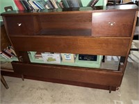 Mid Century Book Shelf Headboard Rails Footboard