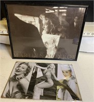 Marilyn Monroe picture &sign