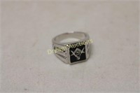 Masonic Ring Size 8.5