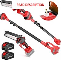 2-in-1 Cordless Pole Saw  15.5-Foot Reach