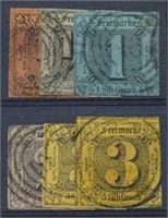 GERMANY THURN & TAXIS #1//7a USED FINE-VF