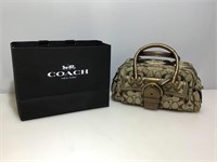 Coach Brown/Bronze Signature Multi Pocket