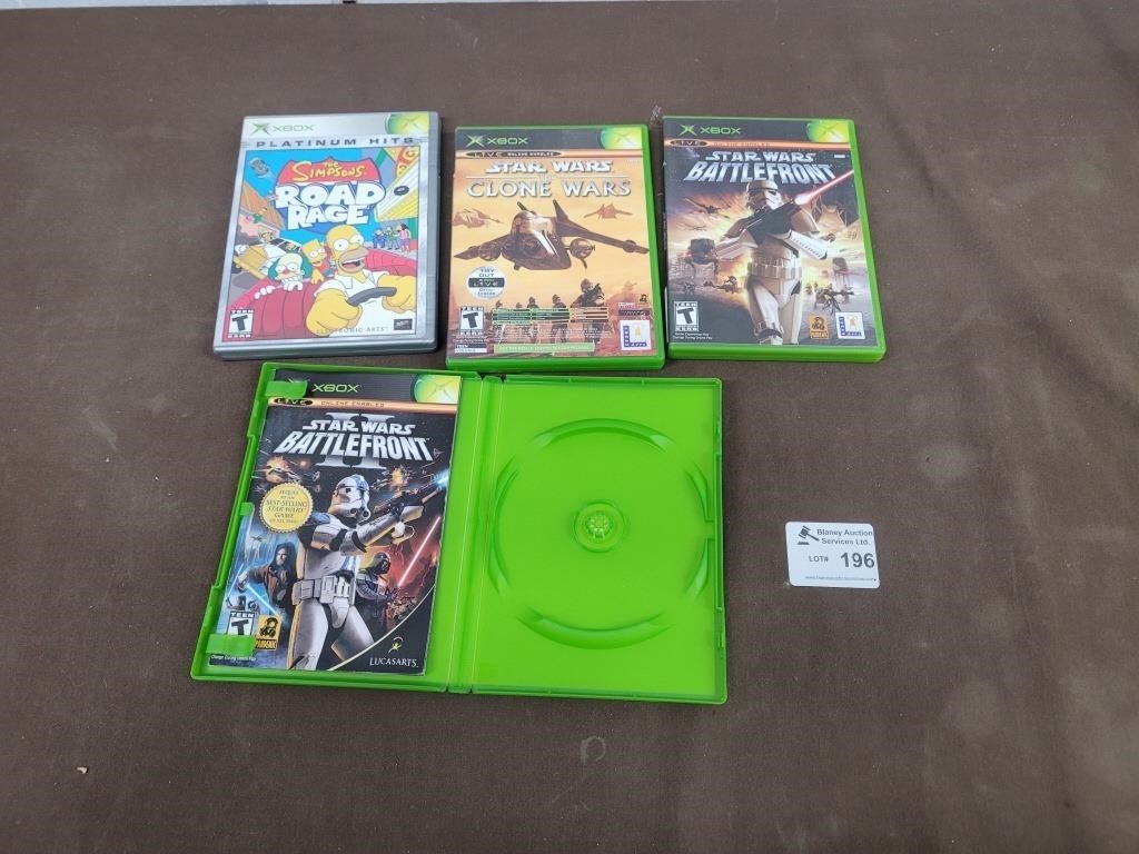 3 Xbox original games