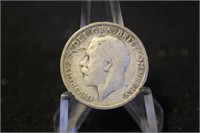 1920 United Kingdom 1 shilling Silver Coin