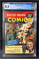 Buster Brown Comics 8 CGC 8.5 1946 Golden Age