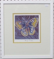 Butterfly by Andy Warhol *Pen Signed