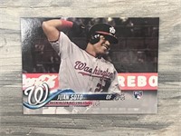 Rookie Card Juan Soto