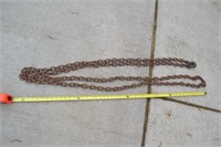 Chain 12' 2 hooks 3/8" Chain
