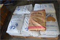 PALLET CONTAINING 10-100LB. BAGS OF SEA GULL