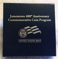 Jamestown 400th Anniversary Silver Dollar