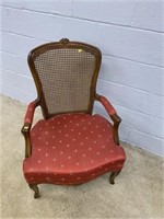 Vtg. Upholstered Arm Chair