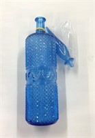 Vintage Blue Italian liquor decanter