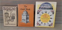 3 Watch & Clock reference books