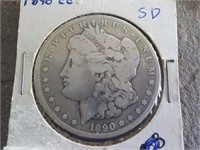 1890 CC Silver dollar
