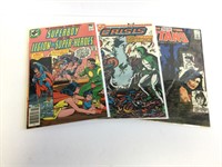 Lot of 3 DC Comics