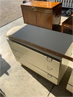 white 3 drawer chest of drawers by lane