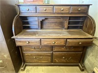 VINTAGE ROLL TOP DESK