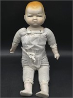 Vintage Dill Porcelain Doll Head, Hands, and Legs