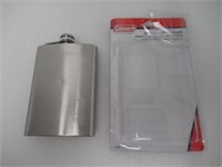 "As Is" Coleman 8-Oz. Stainless Steel Flask