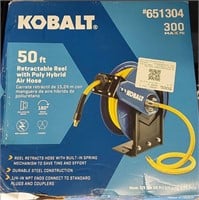 Kobalt 50ft Retractable Reel w/Air Hose