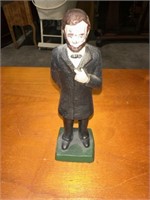 CAST IRON ABE LINCOLN 7IN TALL