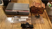 Small Wood Ammo Box Scope Browning 22 Pistol Case