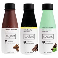 Soylent Meal Replacement Chocolate Shakes 12ct