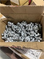 3/16 wire rope clips galvanized qty 60 pcs