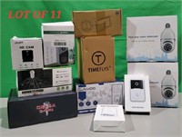 LOT OF 11 - Various Brands of Home Security Device