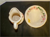 vintage pitcher and basin set