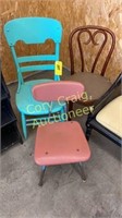 Red Blue Pink Chairs (3)