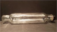 VINTAGE GLASS ROLLING PIN