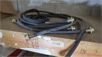 4 60" Washing Machine Hoses & Rubber Bungee