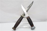 Aerial Knife 10 ¾”, Blade 6 7/8” & A Knife 8 ½”,
