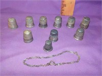 Thimbles some Sterling