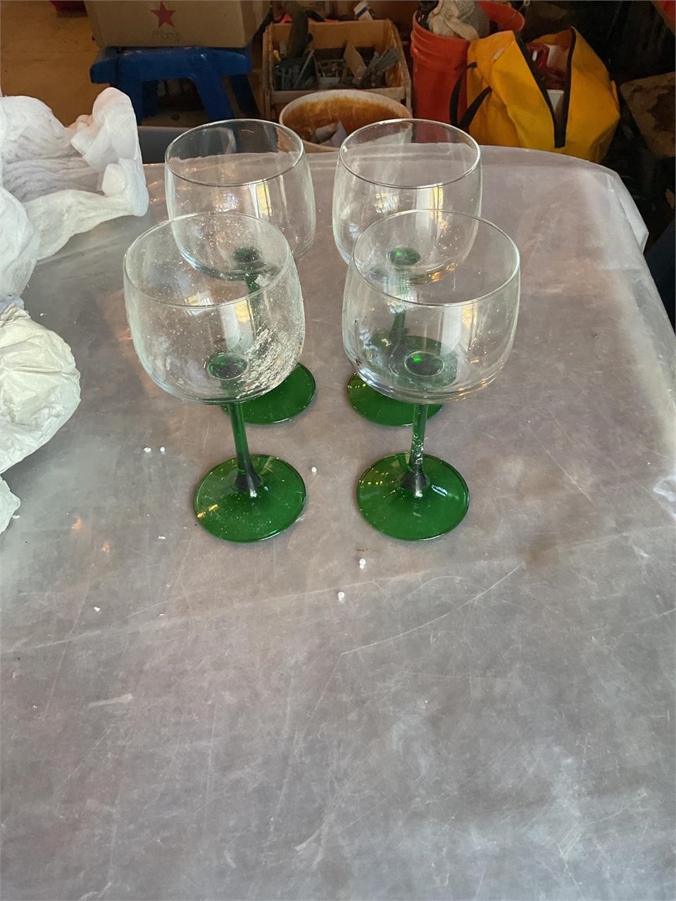 Wine glasses