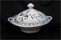 Fine Porcelain "Blue Onion" Covered Server,