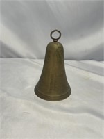 BELL AND 3 DECORATIVE CONTAINERS