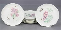 Lenox "Butterfly Meadow" Dinner Plates / 9 pc