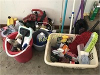 Large Lot of Car Cleaning Supplies