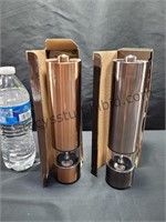 WolfGang Puck S&P Grinder Set Copper & Stainless
