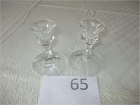 Crystal Candle Holders (new)