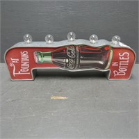 Coca Cola Bottle Light Up Metal Sign