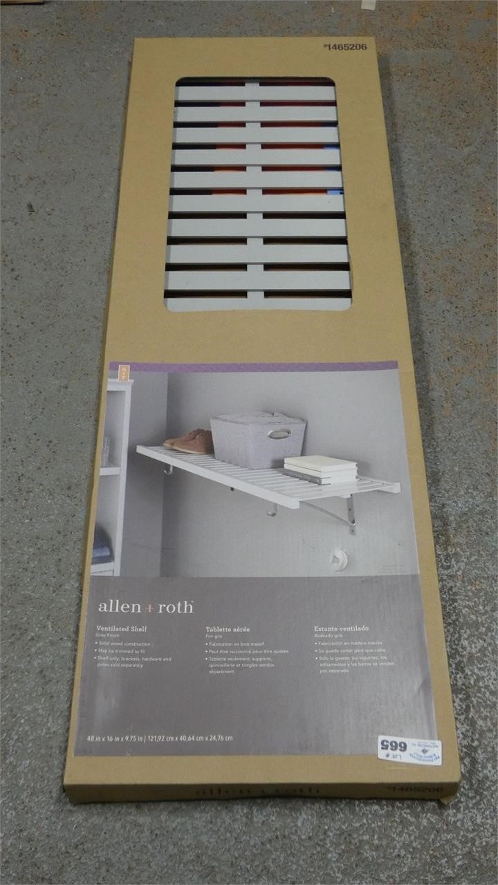Allen & Roth Ventilated Shelf