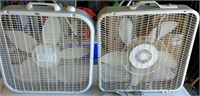 Pair of Working Box Fans
