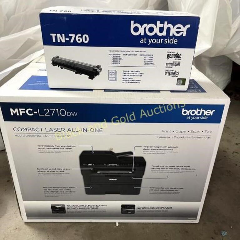 NEW Brother Printer & Cartridge