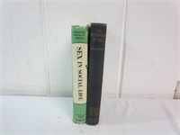 2 Vintage Sex Orientated Hardcover Books
