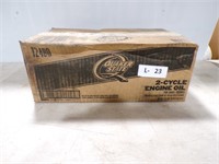 24 BOTTLES OF QUAKER STATE 2 CYCLE ENGINE OIL